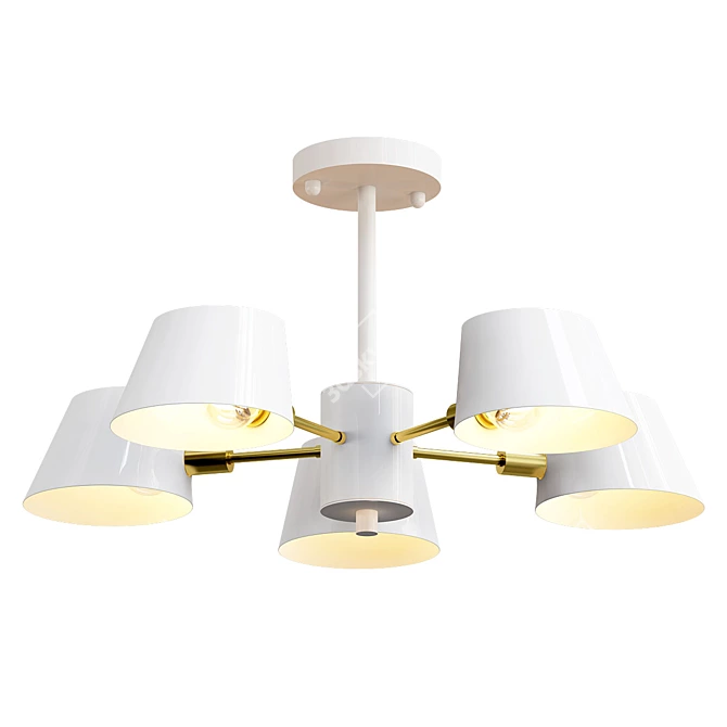 Sophisticated Lumion Kenya Chandelier 3D model image 1