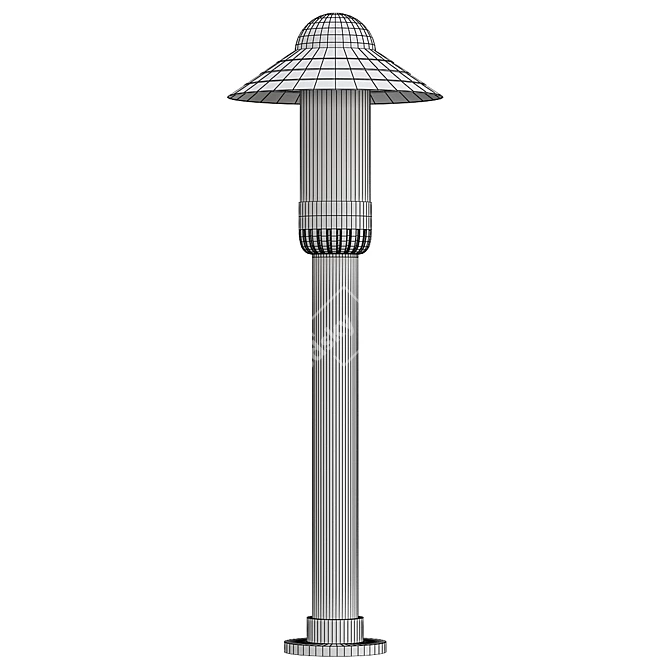 Apeyron Outdoor Light Fixture 3D model image 2