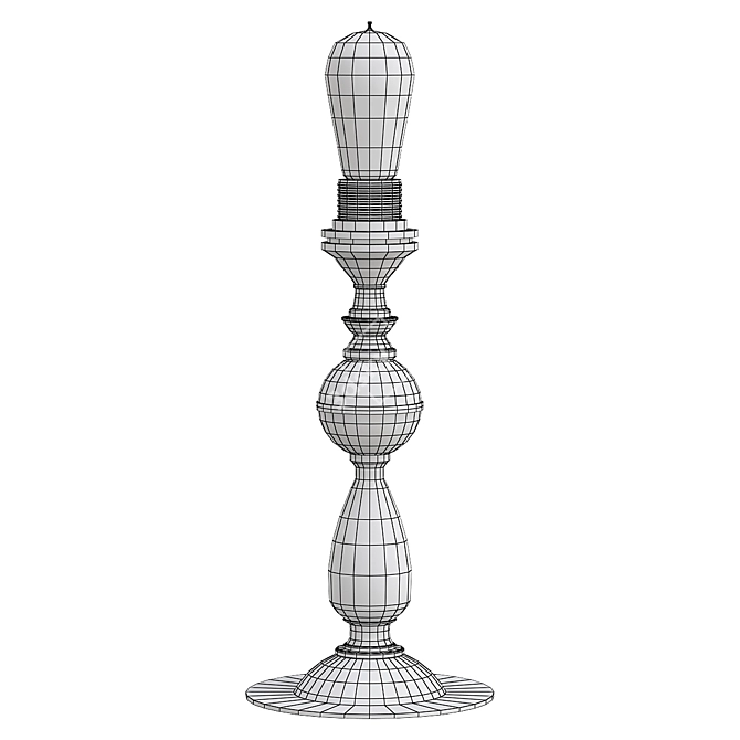 Elegant V1793 Table Lamp 3D model image 2