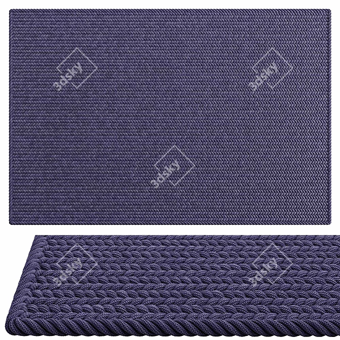 Luxury Woven Carpet Collection 3D model image 1