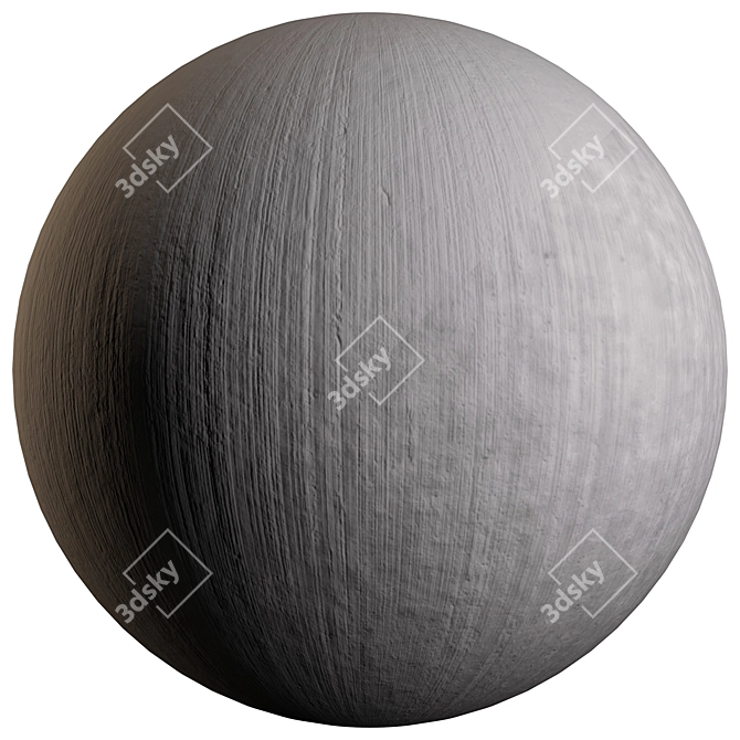 High-Quality Concrete Material 3D model image 4