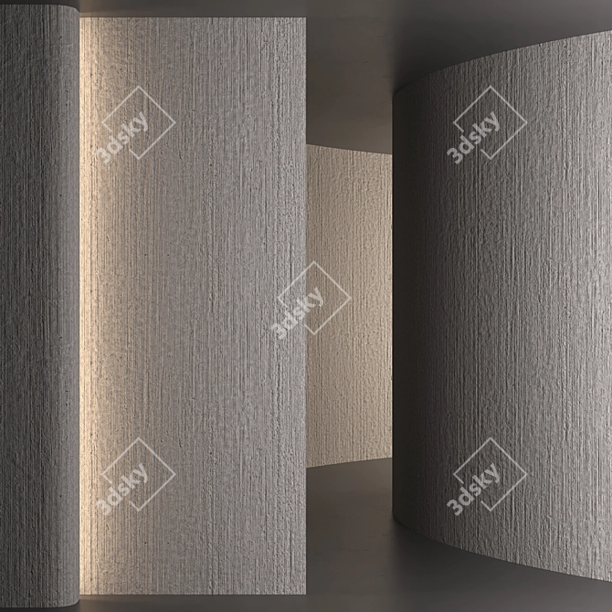 High-Quality Concrete Material 3D model image 5