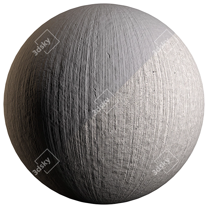 High-Quality Concrete Material 3D model image 8