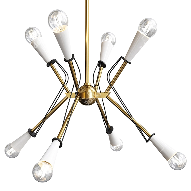 ED Ellen DeGeneres Piro Chandelier 3D model image 1