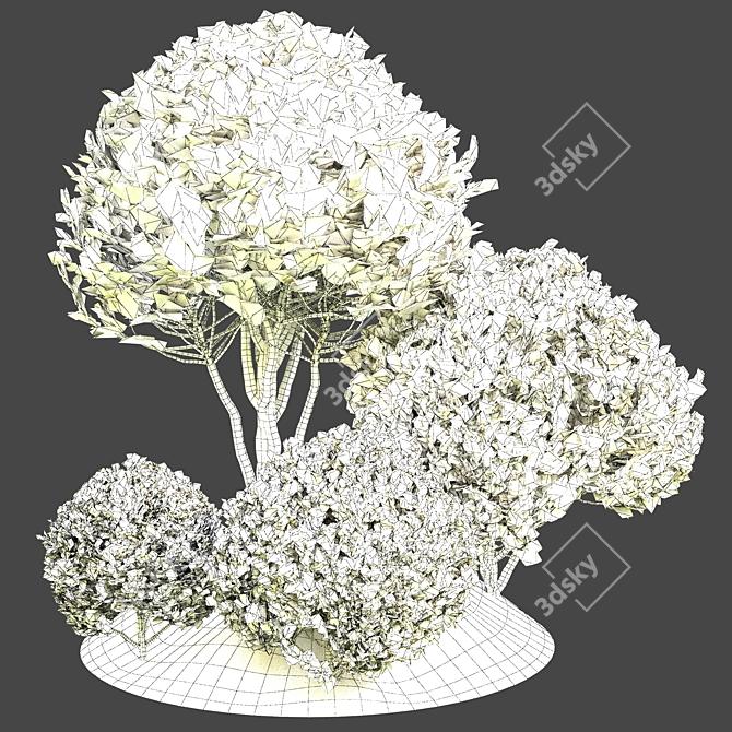 Outdoor Plant Vol 42 - High-Quality 3D Model 3D model image 3