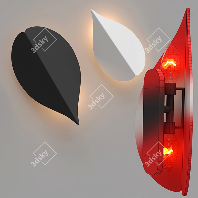 Modern 2013 LISSEN Design Lamp 3D model image 2