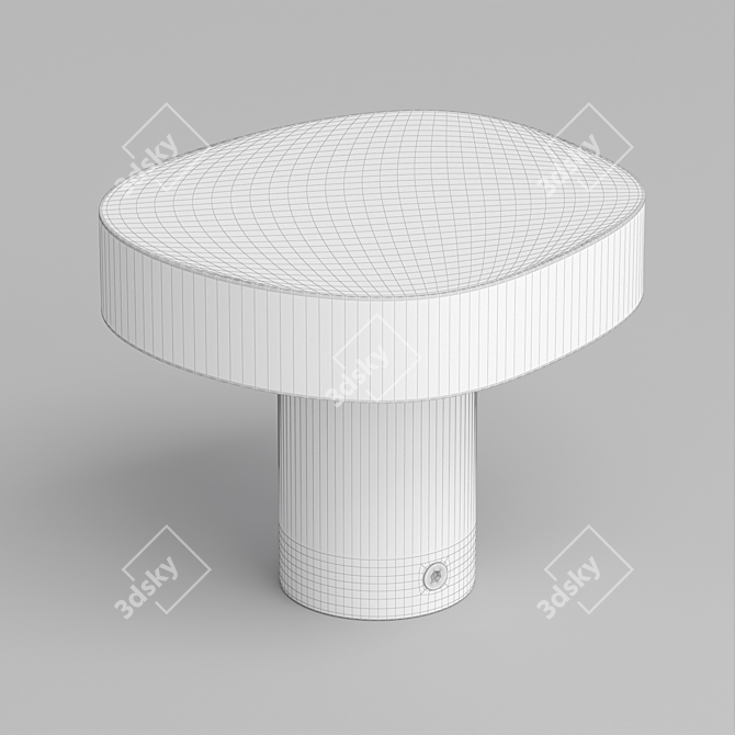 Title: LGD-SWAMP-BOLL-H100-7W Luminaire 3D model image 3