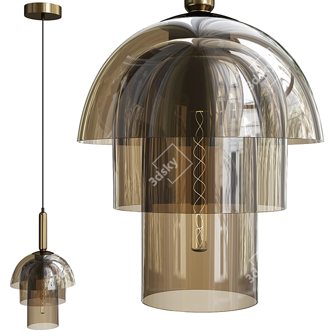 Sleek Modern Design Jolly Lamp 3D model image 1