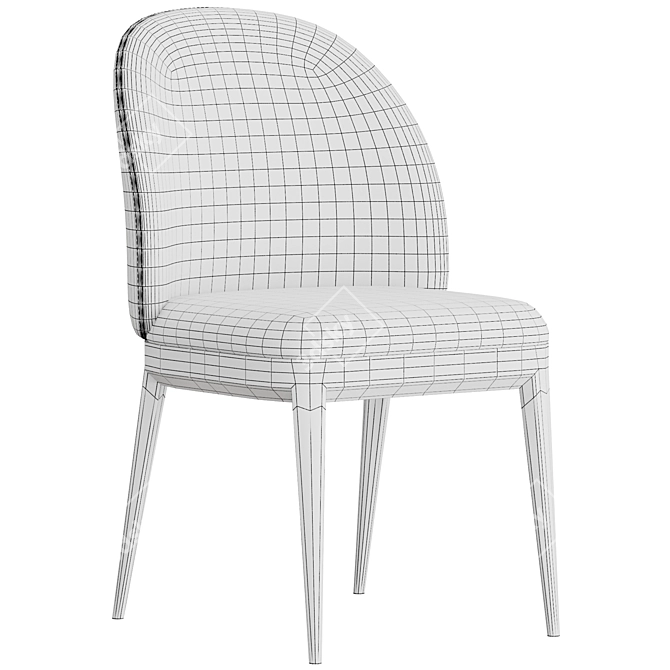 Manda Chair: Modern Design by Patrick Jouin 3D model image 4