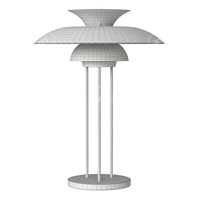 Elegant PH 5 Table Lamp 3D model image 5