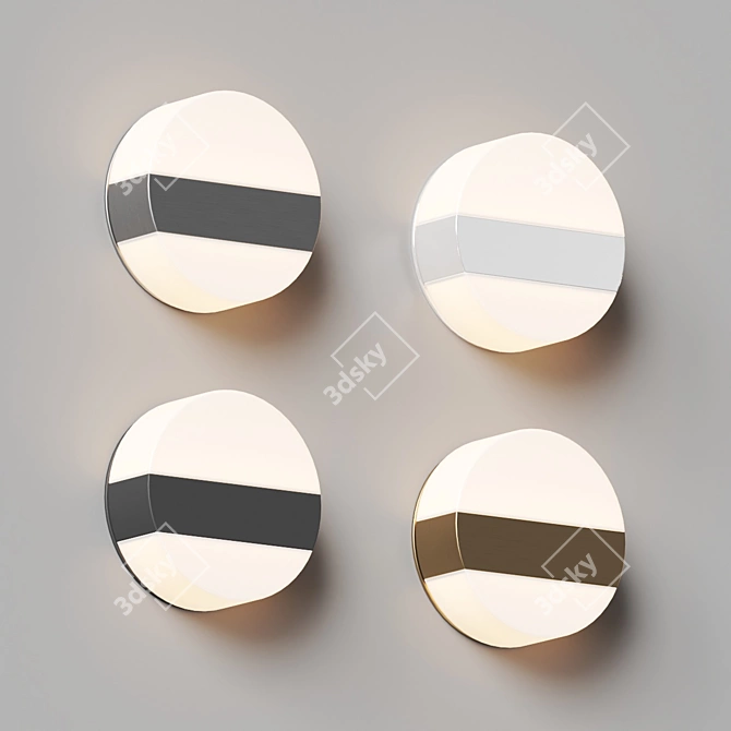 Lunar Eclipse Wall Sconce 3D model image 2