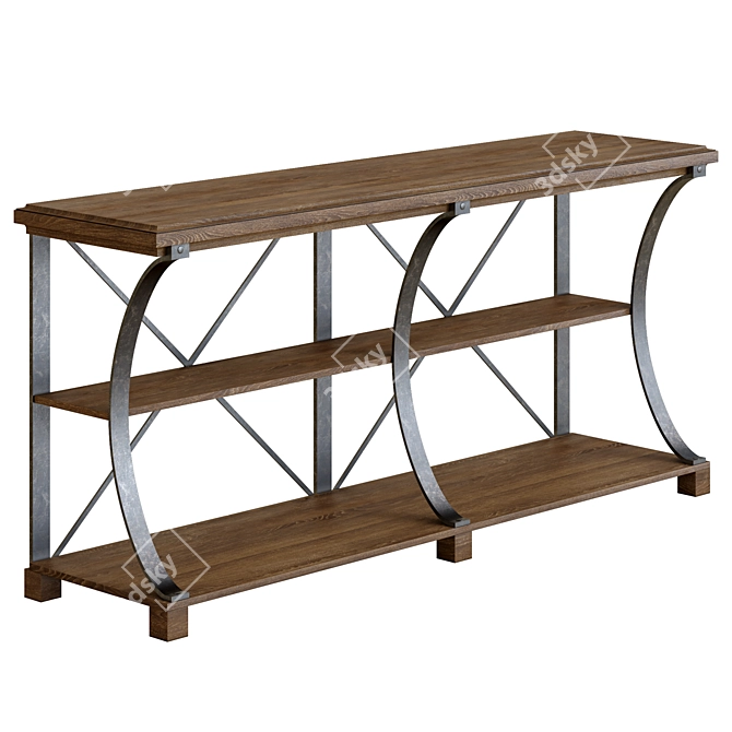 Wexford Sofa Table: Elegant & Versatile Furniture 3D model image 1