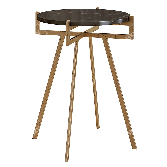 Modern Ana Side Table: Versatile Accent Furniture 3D model image 1