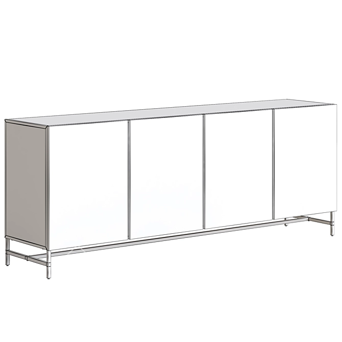 Modern Stormy Sideboard: Stylish Storage Solution 3D model image 3