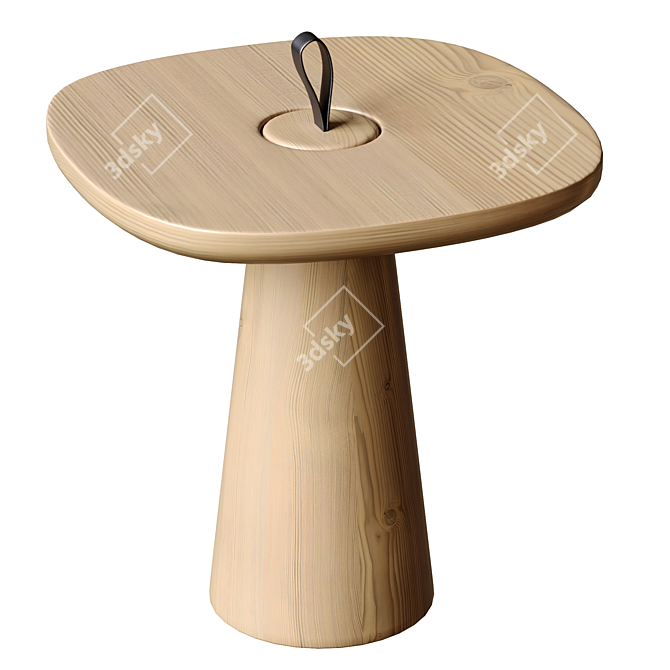 MIGO Table: Modern Elegance in Poly Geometry 3D model image 4