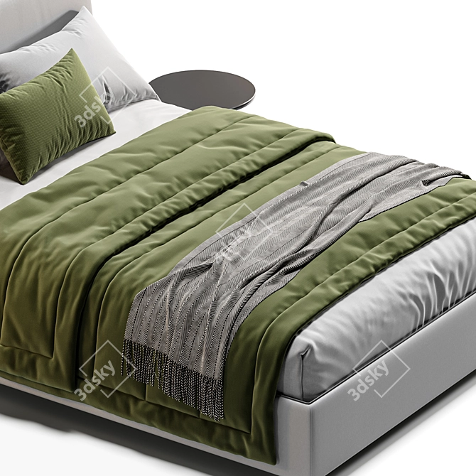 Bonaldo Tonight Bed_vol 02: 3Ds Max + OBJ + Vray + Corona 3D model image 3