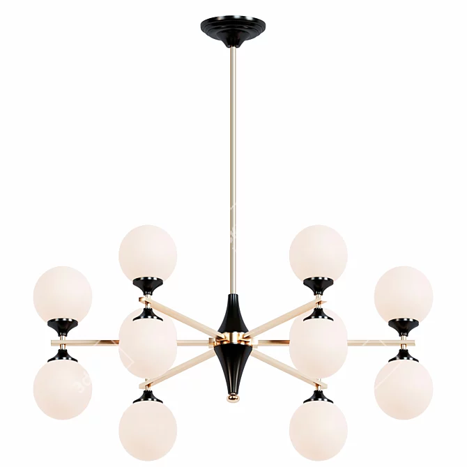 Misterio Pendant Light: Modern Elegance 3D model image 1