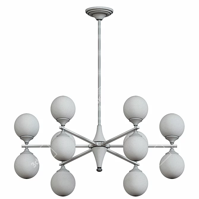 Misterio Pendant Light: Modern Elegance 3D model image 2