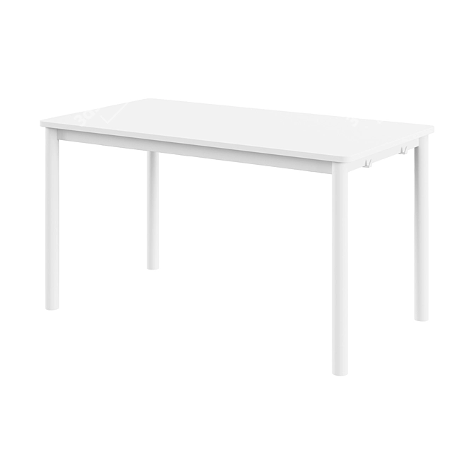 Modern White Table: TOMMARYD 3D model image 1