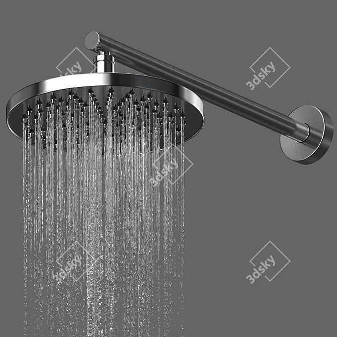 Title: Zazzeri Liquid Simulate Faucet 3D model image 3