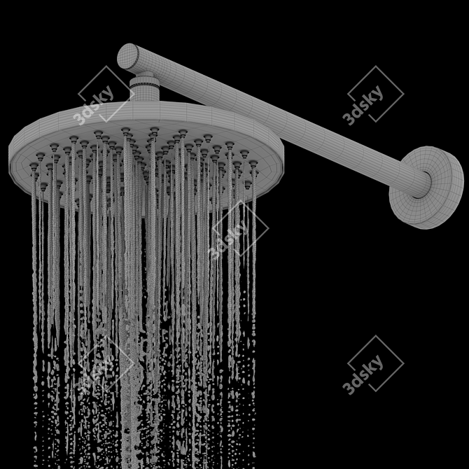 Title: Zazzeri Liquid Simulate Faucet 3D model image 4