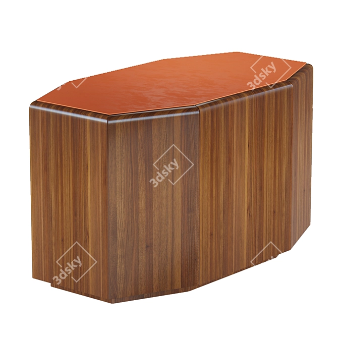 Italian-made Esedra Coffee Table 3D model image 3