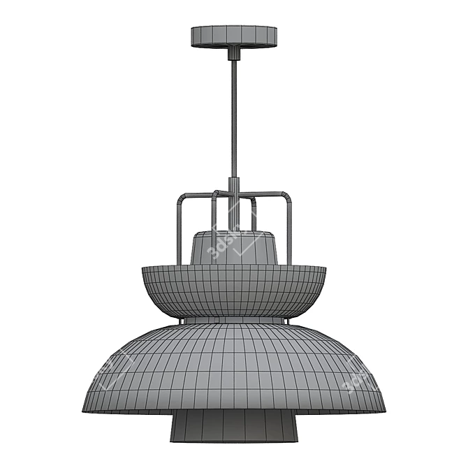 ANZAZO CORN Pendant Light 3D model image 2