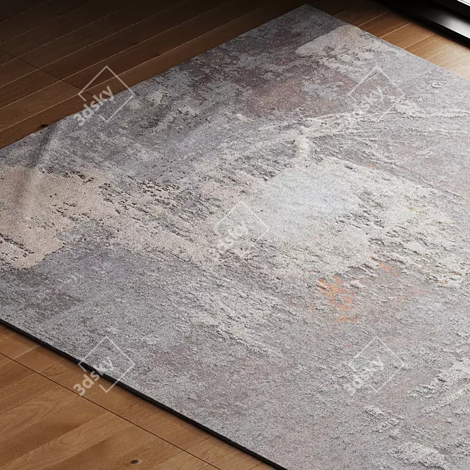 Renowned THIBAULT VAN RENNE Carpet 3D model image 2