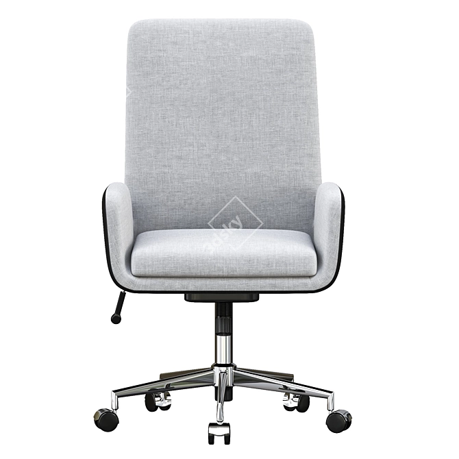 Modern MidMod Manager Chair 3D model image 8