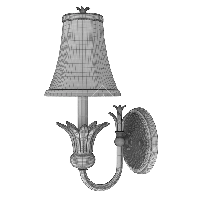 Hinkley Plant Wall Lamp 3D model image 2