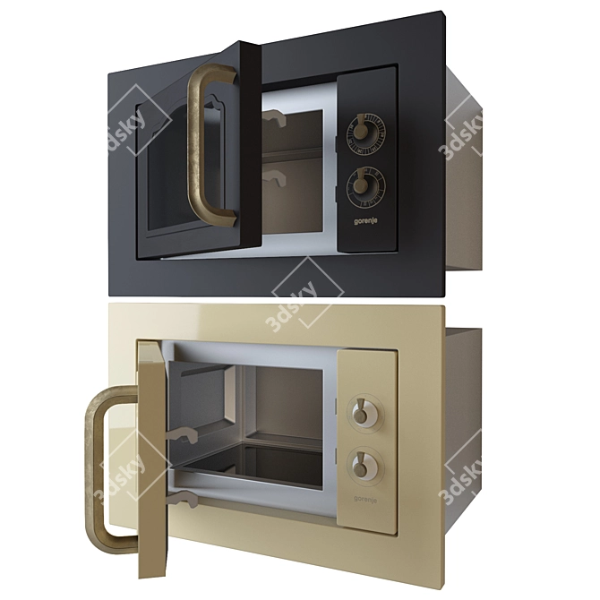 Gorenje BM235CLI: Built-in Microwave Oven 3D model image 2