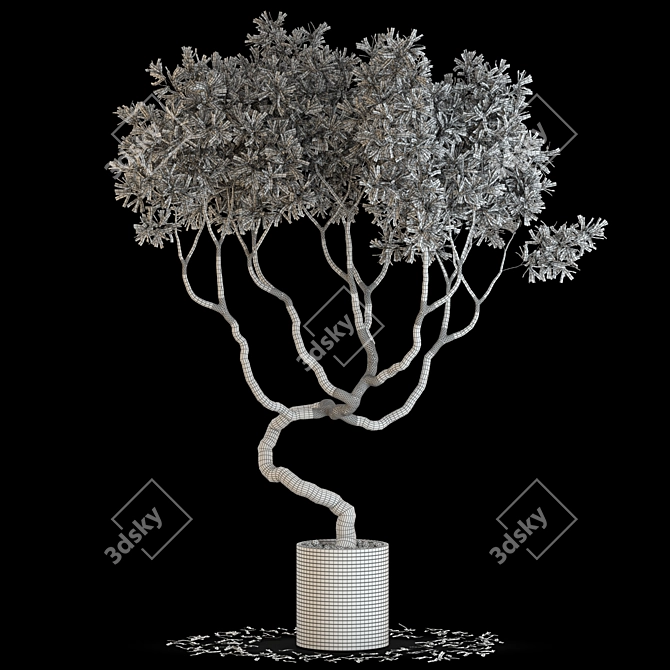 Botanical Bliss: 639 Green Wonders 3D model image 5