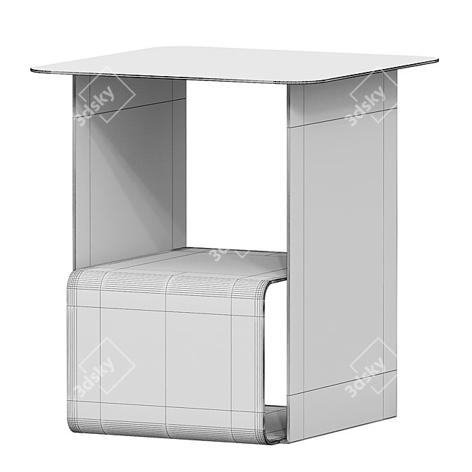 Modern Dexter Side Table 3D model image 3