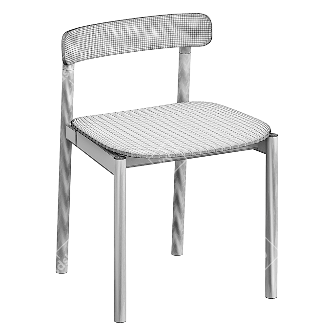 Sleek Tonje Chair for Every Space 3D model image 4