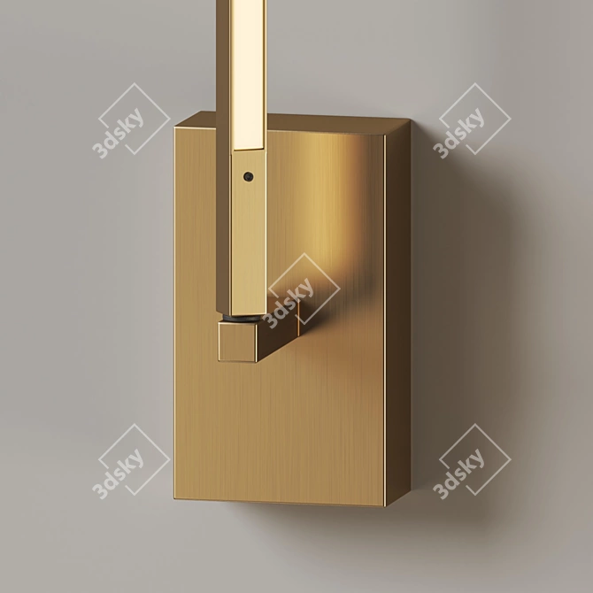 Modern LED Wall Sconce: Pandora 3D model image 3