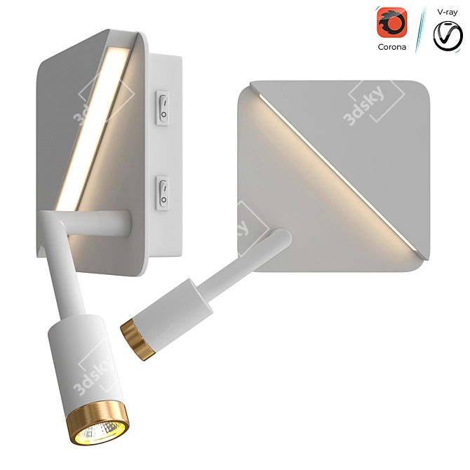 Modern VIT Design Lamp 3D model image 1