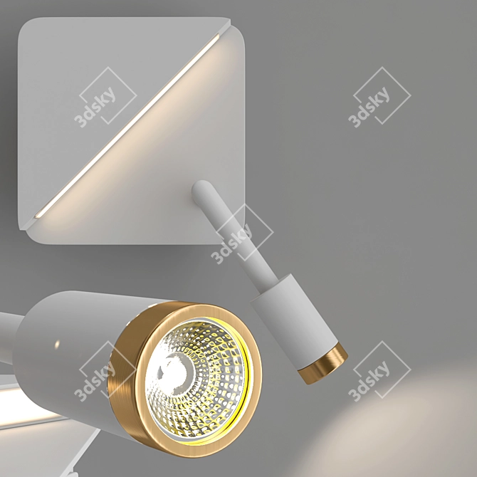 Modern VIT Design Lamp 3D model image 2