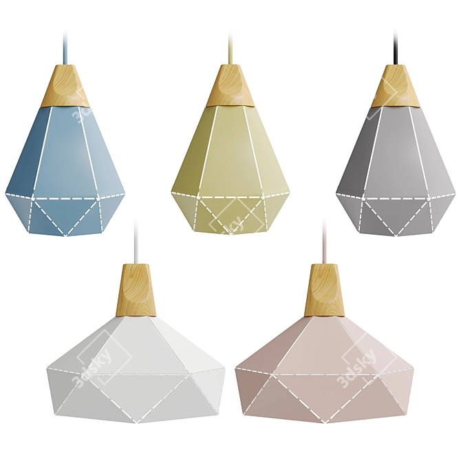 Nolin Lamp: A & B Type 3D model image 1