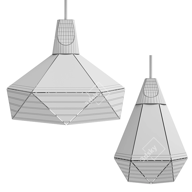 Nolin Lamp: A & B Type 3D model image 3
