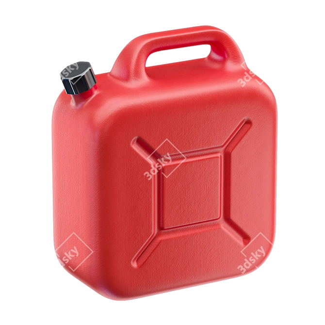 Fuel Canister 3D model image 1