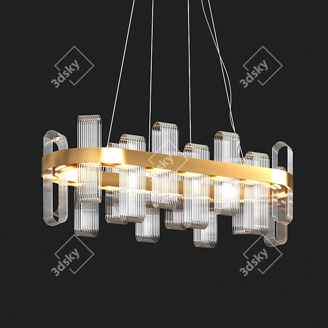 Rebecca Modern Design Table Lamps 3D model image 3