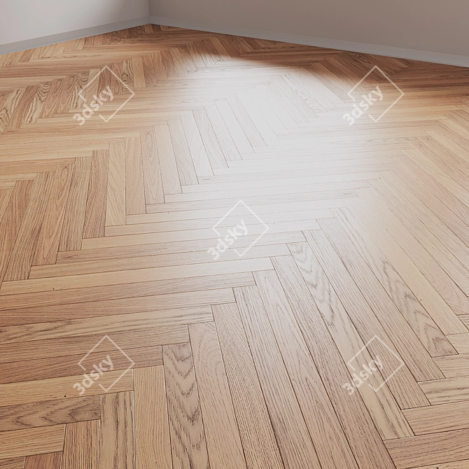 Woodco SIGNATURE Wood Floor Set 3D model image 3