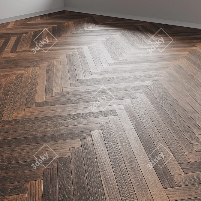 Woodco SIGNATURE Wood Floor Set 3D model image 4