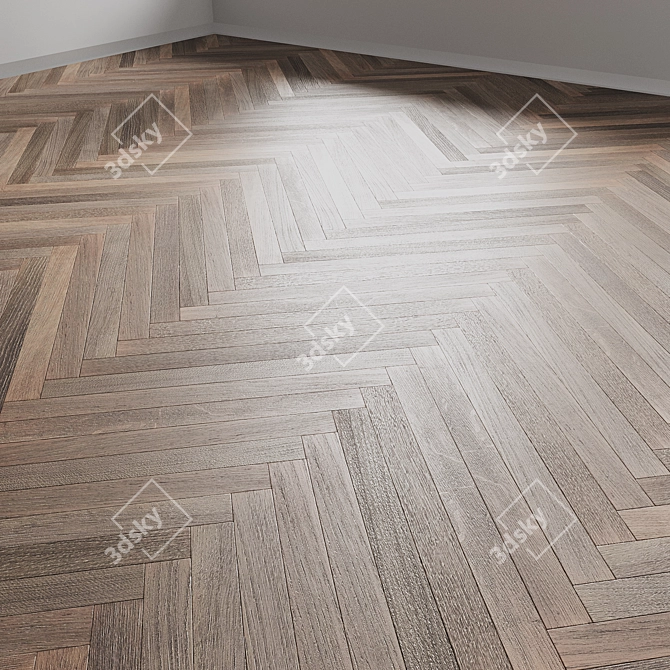 Woodco SIGNATURE Wood Floor Set 3D model image 5