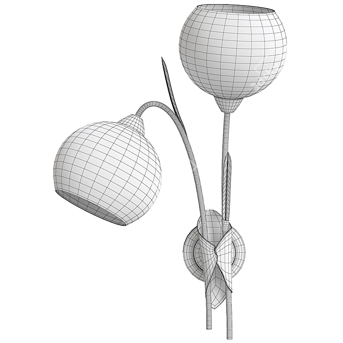 Lussole Bagheria: Elegant Illumination 3D model image 2