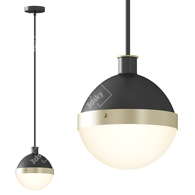 Globe Electric Pendant - D-22.8cm 3D model image 1