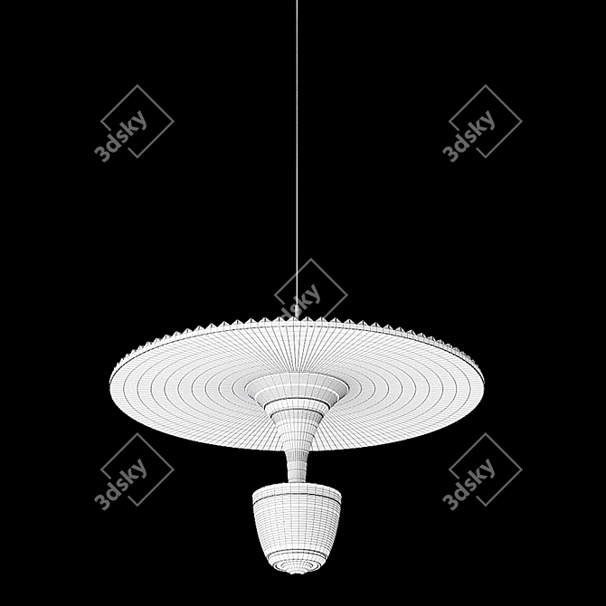 Contemporary GERDINA Pendant Lamp 3D model image 5