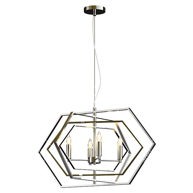 Odeon Modern Light Fixture 3D model image 1