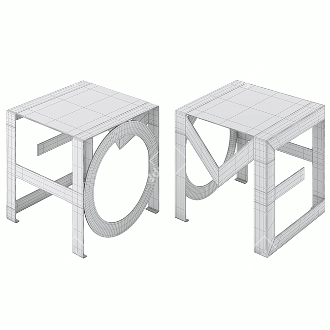 Sleek and Stylish Home Coffee Tables 3D model image 3