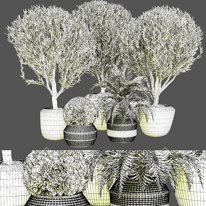 Outdoor Plant Volume 46 3D model image 4